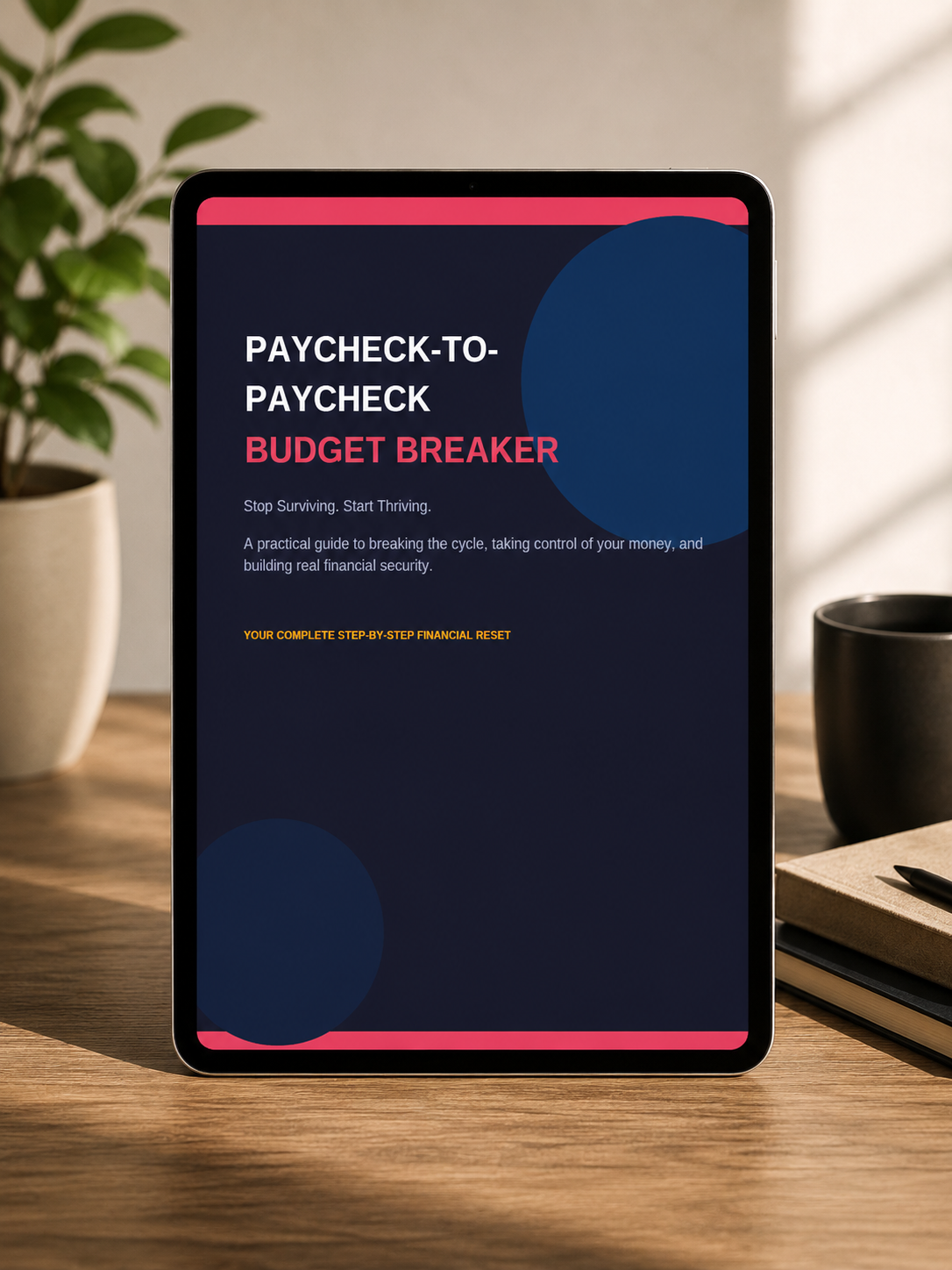 Paycheck to Paycheck Budget Breaker | Personal Finance PDF | Instant Download